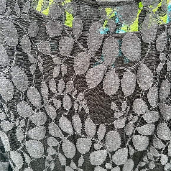 Special Occasion Black Lace Dress- size 12 - Picture 2 of 8